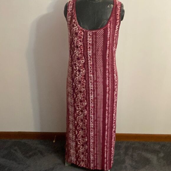 Rouge Collections Dresses & Skirts - Rouge Collections burgundy/white, size 3X